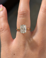 3.06ct D-VS1 Cushion Lab Diamond Alice