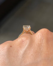 3.06ct D-VS1 Cushion Lab Diamond Alice