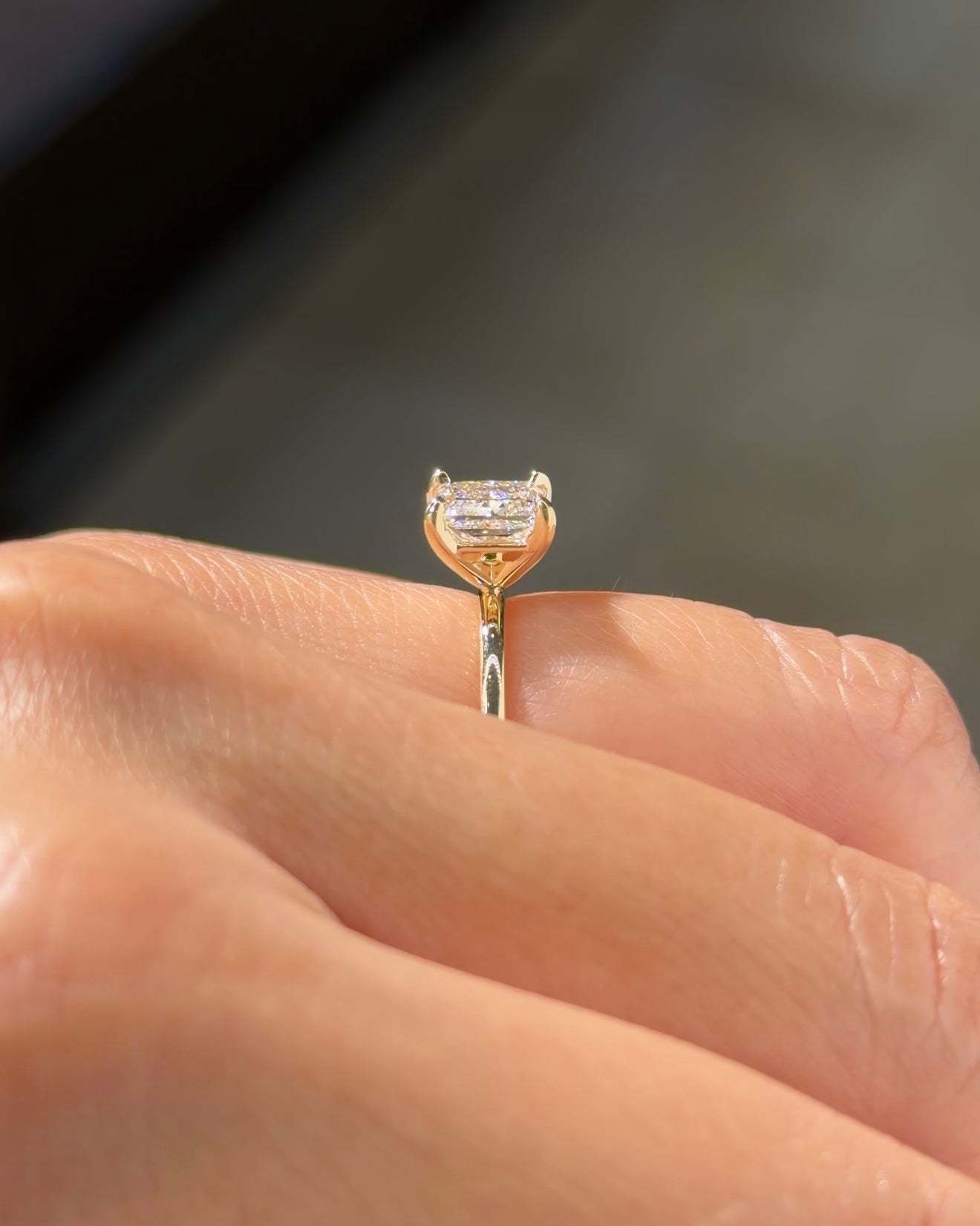 1.50ct E-VVS2 Princess Lab Diamond Leah