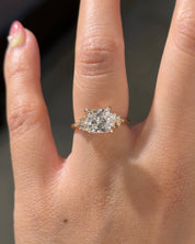 2.17ct D-VVS2 Princess Lab Diamond Nova