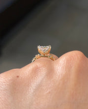 2.17ct D-VVS2 Princess Lab Diamond Nova