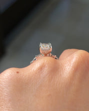 3.00ct F-VS1 Radiant Lab Diamond Rei