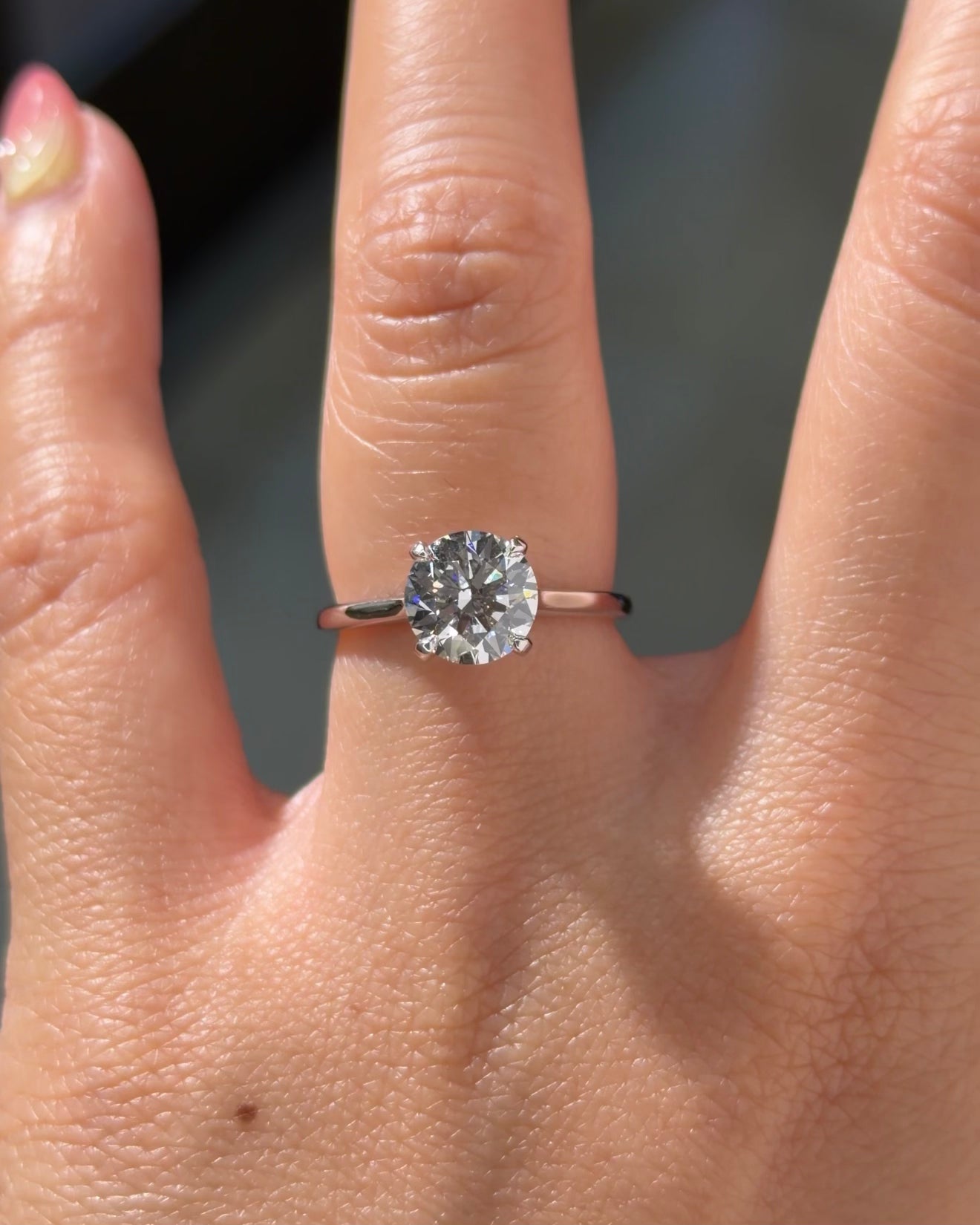 1.67ct D-IF Round Lab Diamond Alice