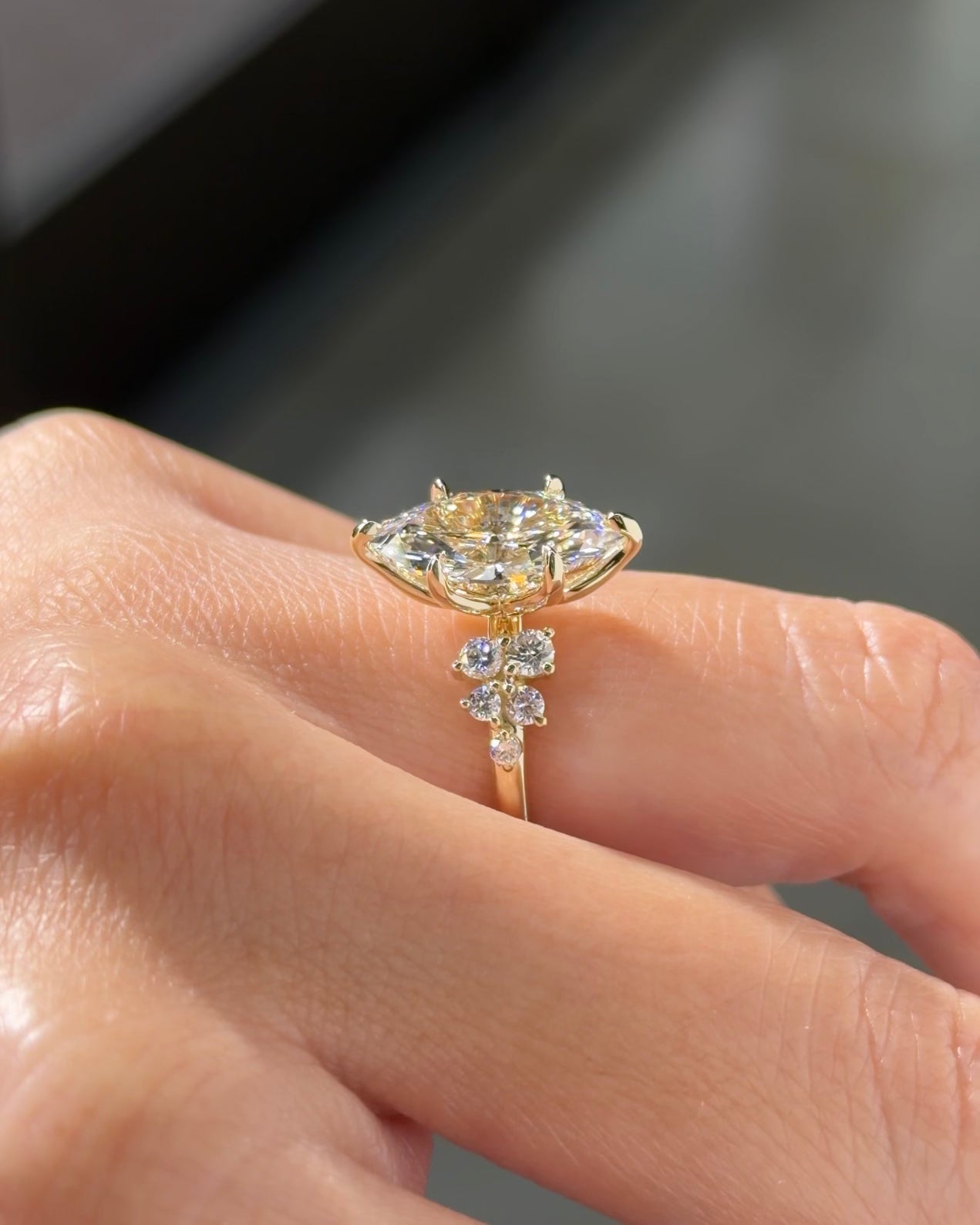 2.99ct D-VVS2 Marquise Lab Diamond Supernova