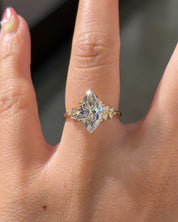 2.01ct E-VVS2 Marquise Lab Diamond Nova