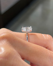 2.58ct D-VS1 Oval Lab Diamond Stephanie