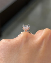2.58ct D-VS1 Oval Lab Diamond Stephanie