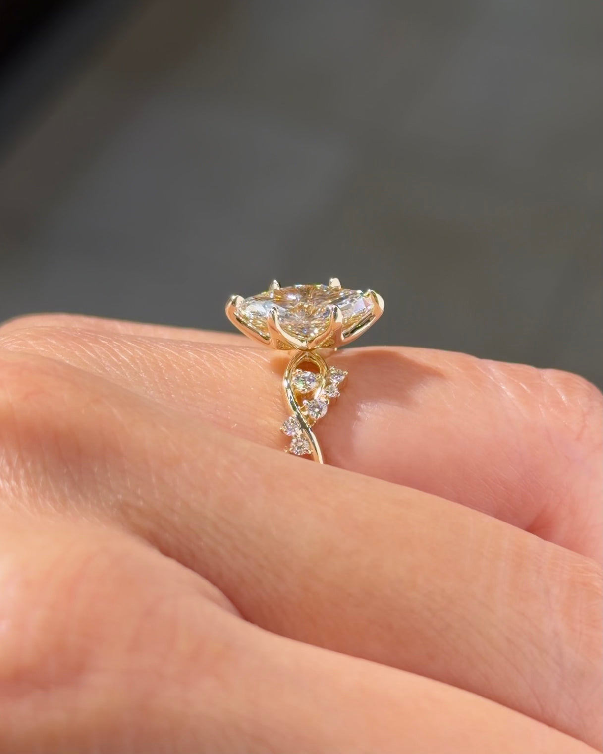 1.74ct D-VVS2 Marquise Lab Diamond Ariel