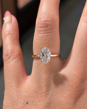 1.75ct D-VVS2 Oval Lab Diamond Juliette
