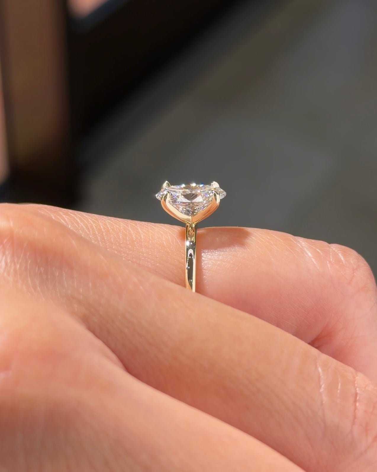 1.75ct D-VVS2 Oval Lab Diamond Juliette