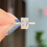 2.23ct D-VS1 Radiant Lab Diamond Stephanie
