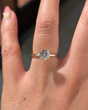 1.22ct D-VVS2 Round Lab Diamond Juliette