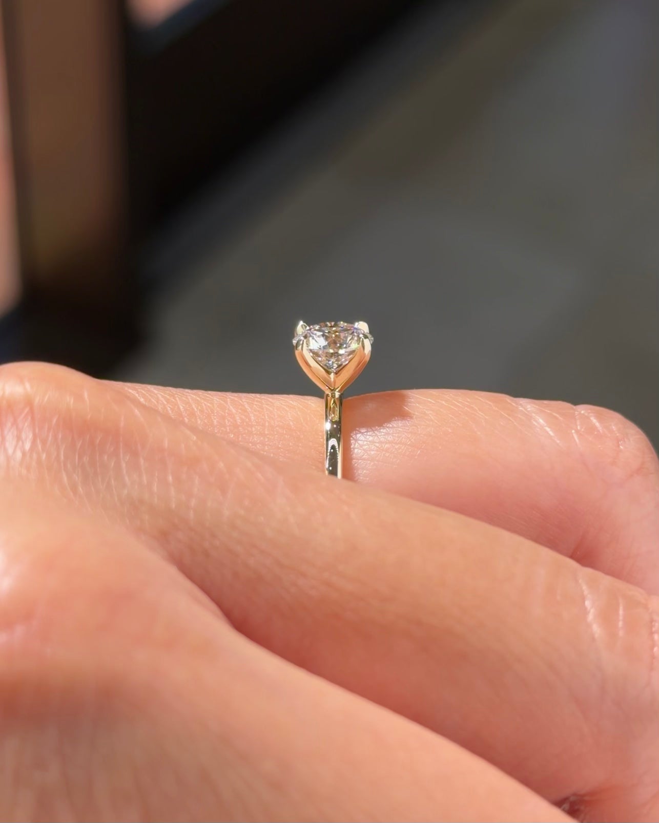 1.22ct D-VVS2 Round Lab Diamond Juliette