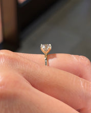 1.22ct D-VVS2 Round Lab Diamond Juliette