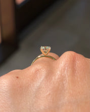1.22ct D-VVS2 Round Lab Diamond Juliette