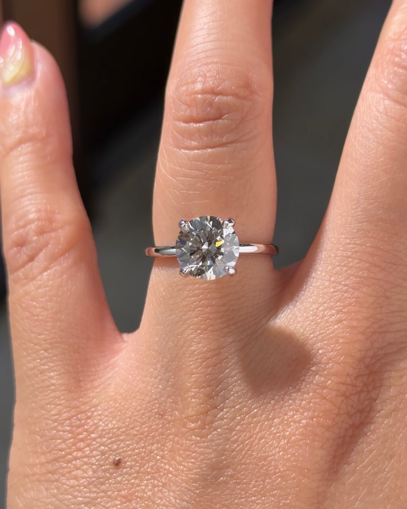2.51ct F-VS1 Round Lab Diamond Leah