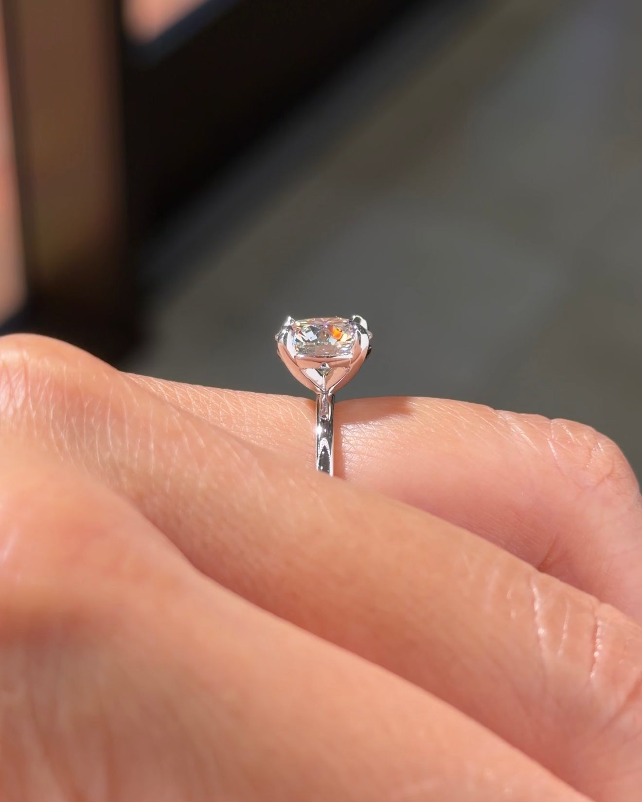 2.51ct F-VS1 Round Lab Diamond Leah