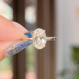 2.10ct D-VS1 Oval Lab Diamond Leah