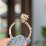 2.10ct D-VS1 Oval Lab Diamond Leah