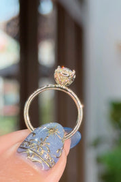 2.10ct D-VS1 Oval Lab Diamond Leah