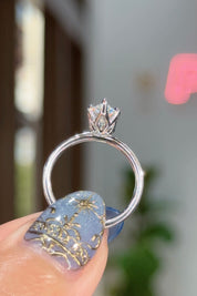 1.00ct D-VS1 Pear Lab Diamond Caraline