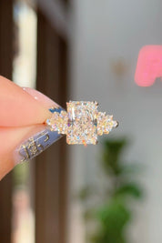3.01ct D-VS1 Radiant Lab Diamond Supernova