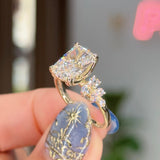 3.01ct D-VS1 Radiant Lab Diamond Supernova