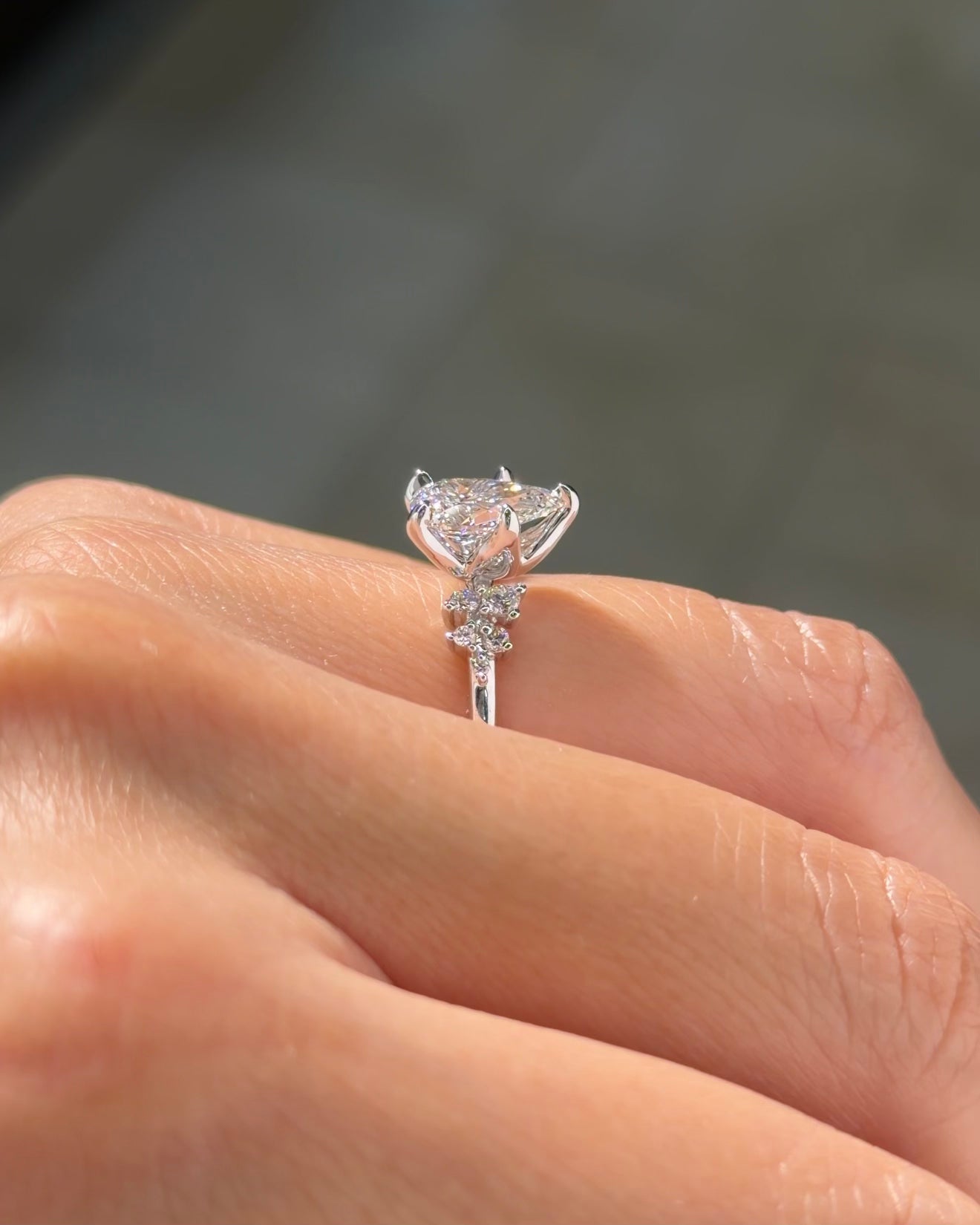 1.23ct D-VS1 Pear Lab Diamond Nova