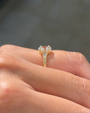 1.06ct E-VVS2 Oval Lab Diamond Isla