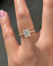 2.02ct E-VVS2 Radiant Lab Diamond Stephanie