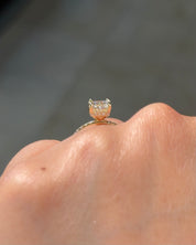 2.02ct E-VVS2 Radiant Lab Diamond Stephanie