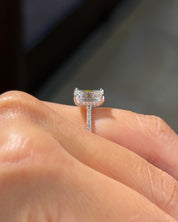 2.05ct D-VVS1 Emerald Lab Diamond Alice
