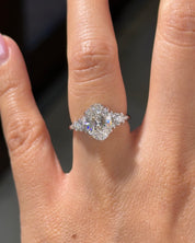 2.20ct D-VVS2 Oval Lab Diamond Brandi