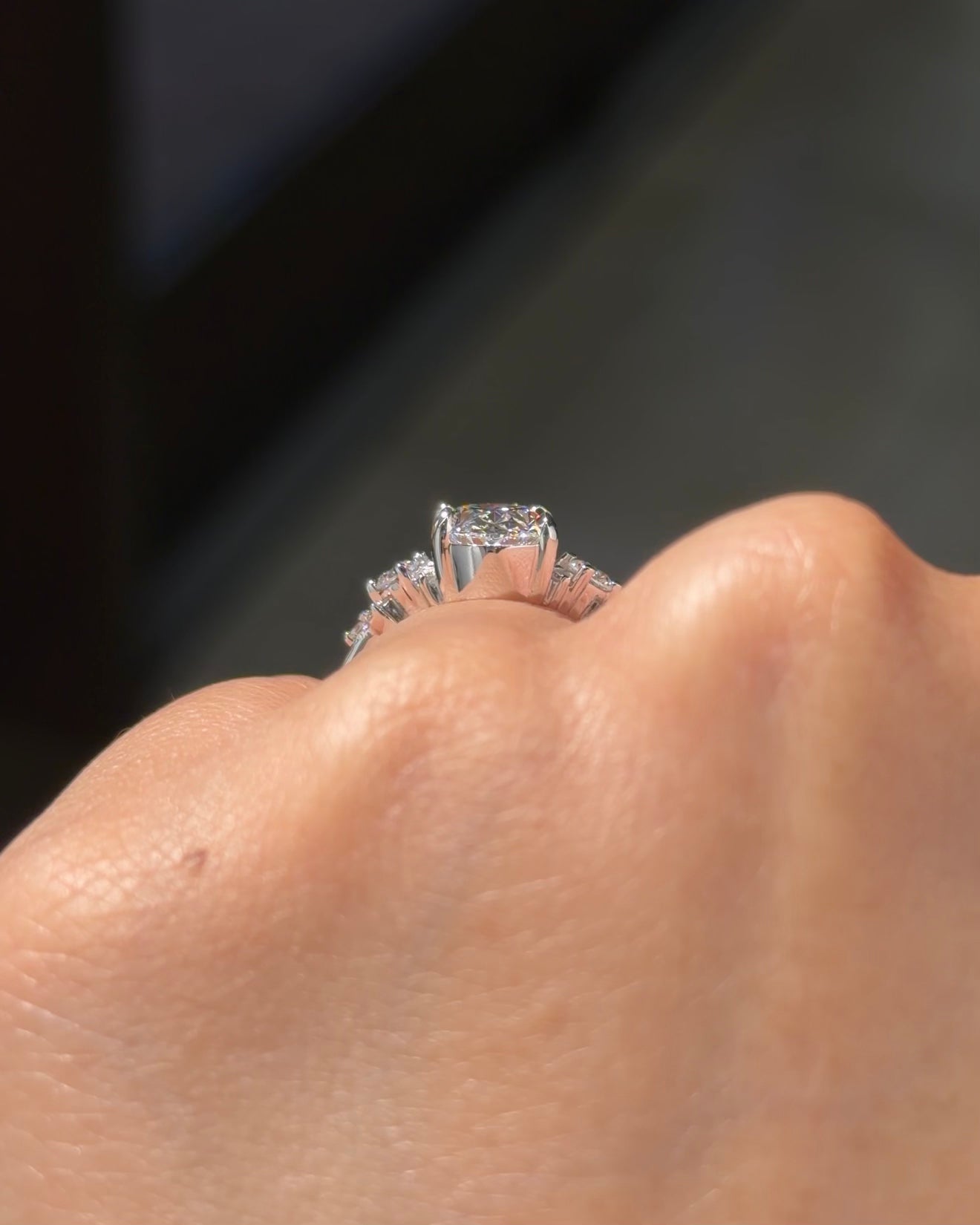 2.20ct D-VVS2 Oval Lab Diamond Brandi