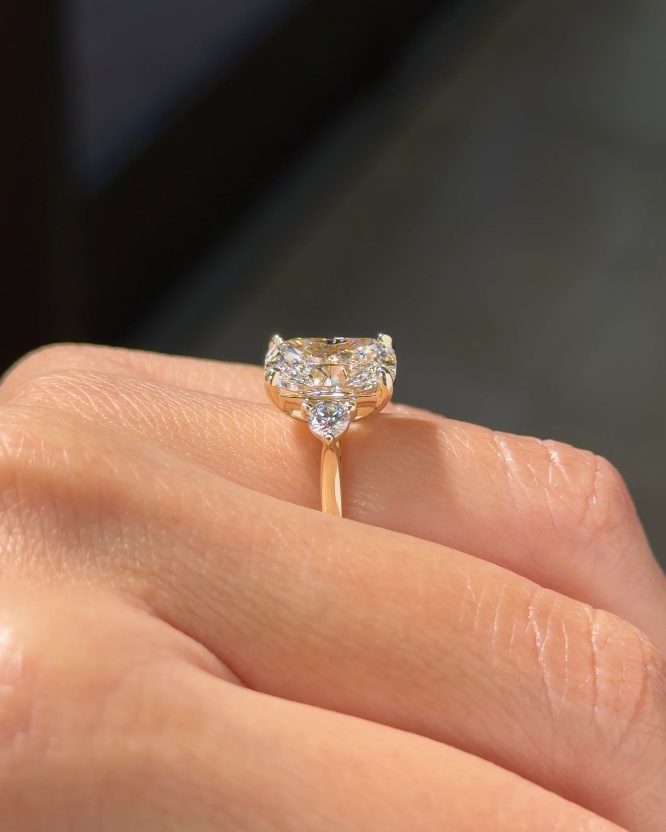 4.06ct F-VVS2 Cushion Lab Diamond Meghan