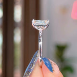 1.82ct D-VVS2 Emerald Lab Diamond Leah