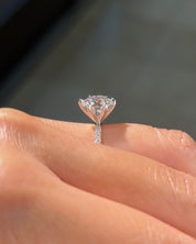 3.02ct F-VVS2 Round Lab Diamond Juliette