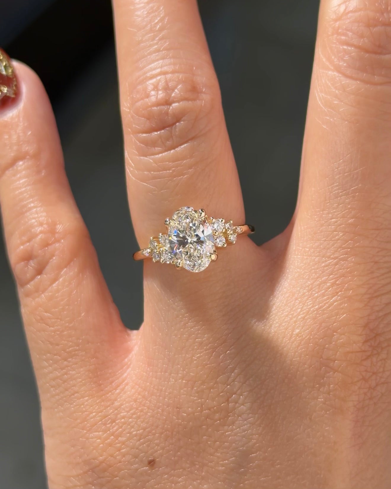 1.53ct F-VS1 Oval Lab Diamond Nova