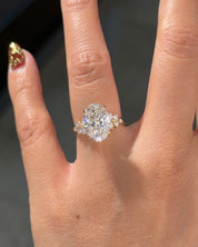 4.06ct D-VS1 Oval Lab Diamond Supernova