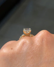 4.06ct D-VS1 Oval Lab Diamond Supernova