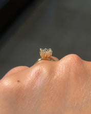 3.05ct F-VS1 Marquise Lab Diamond Kayla