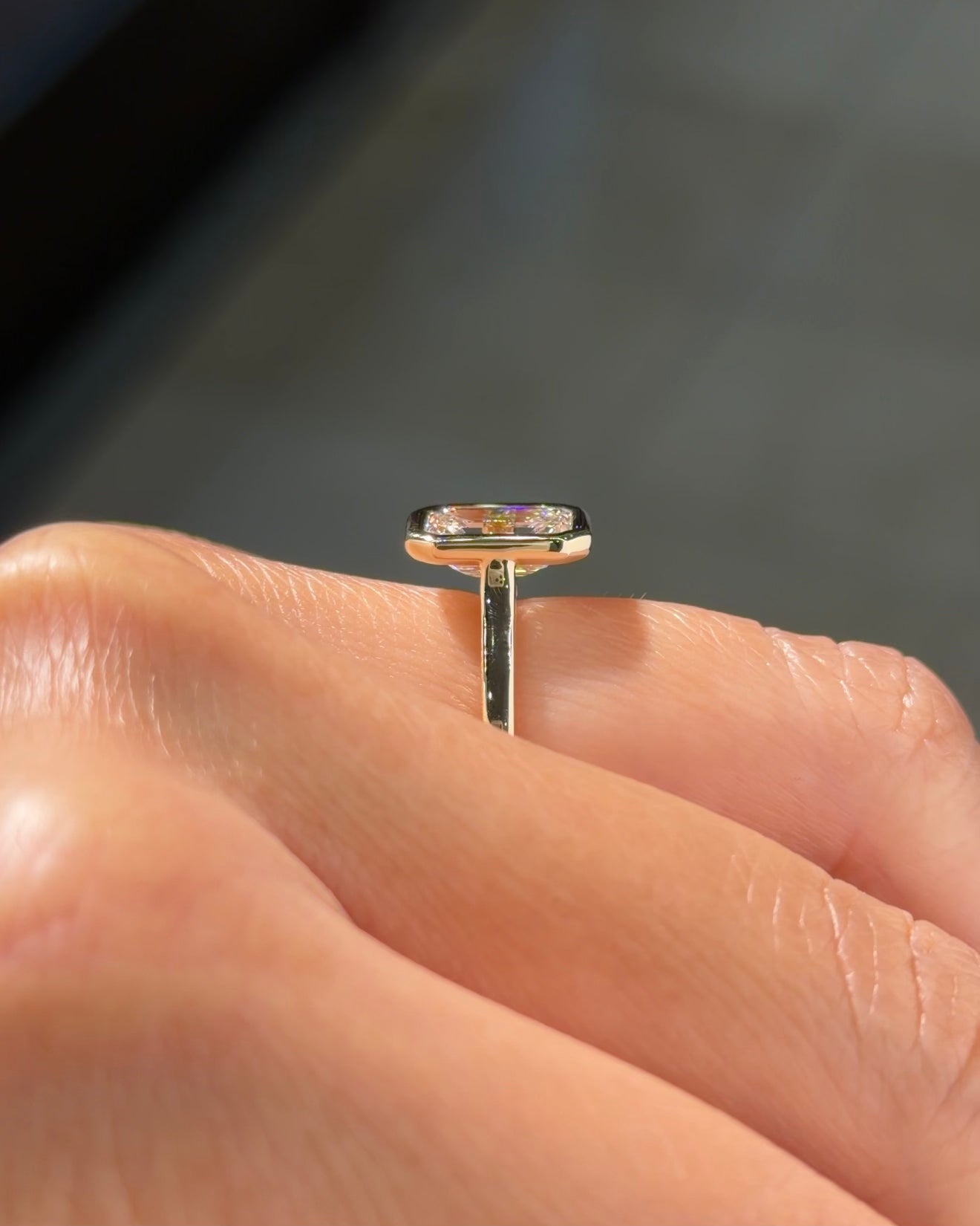 2.08ct D-VVS2 Emerald Lab Diamond Casey