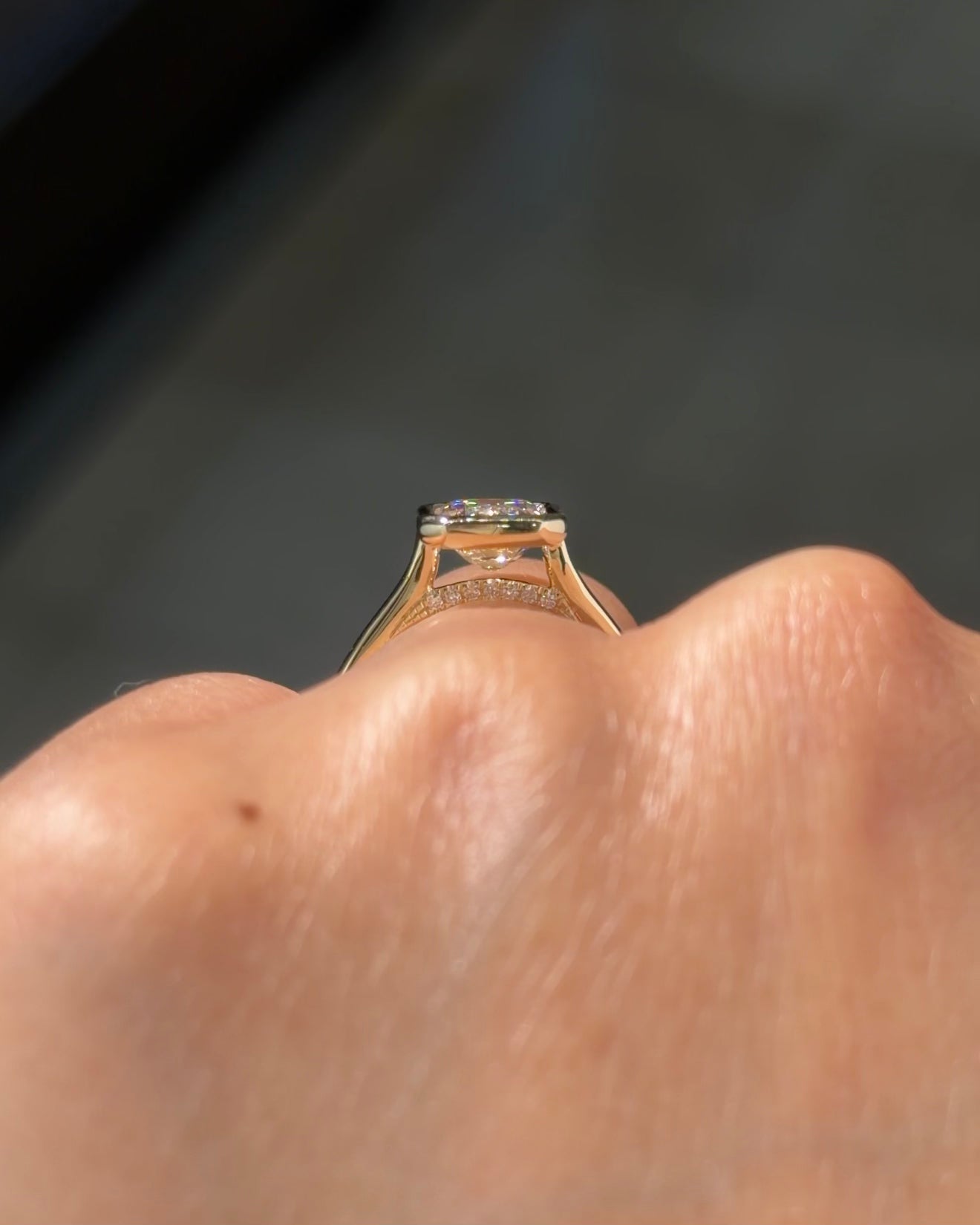 2.08ct D-VVS2 Emerald Lab Diamond Casey