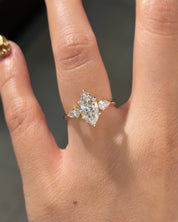 1.76ct D-VVS2 Marquise Lab Diamond Lisa
