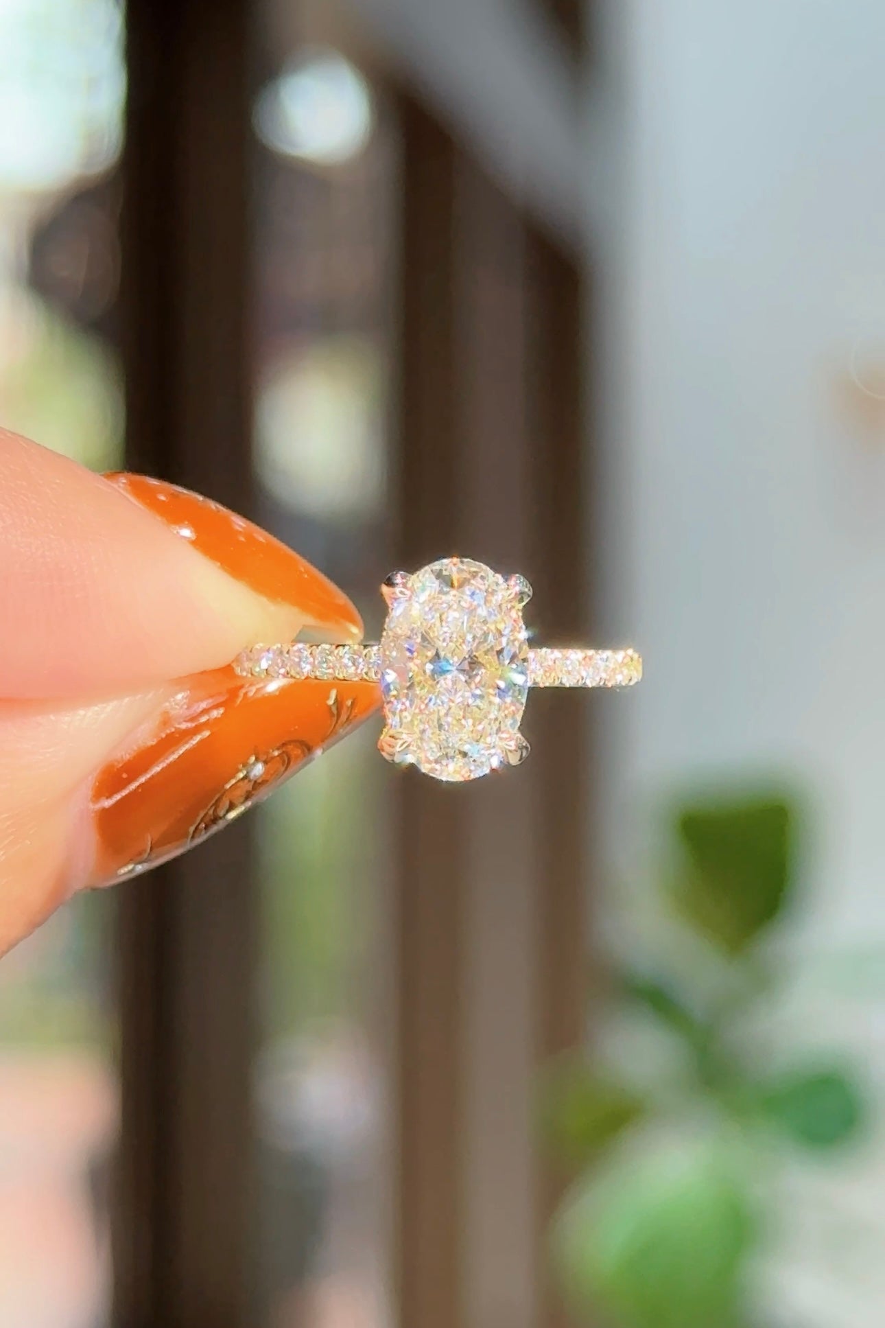 1.72ct D-VS1 Oval Lab Diamond Kayla