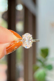 2.58ct D-VS1 Oval Lab Diamond Caraline
