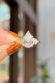 2.07ct D-VS1 Pear Lab Diamond Nova