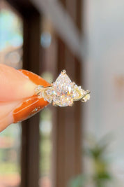 2.02ct D-VS1 Pear Lab Diamond Ariel