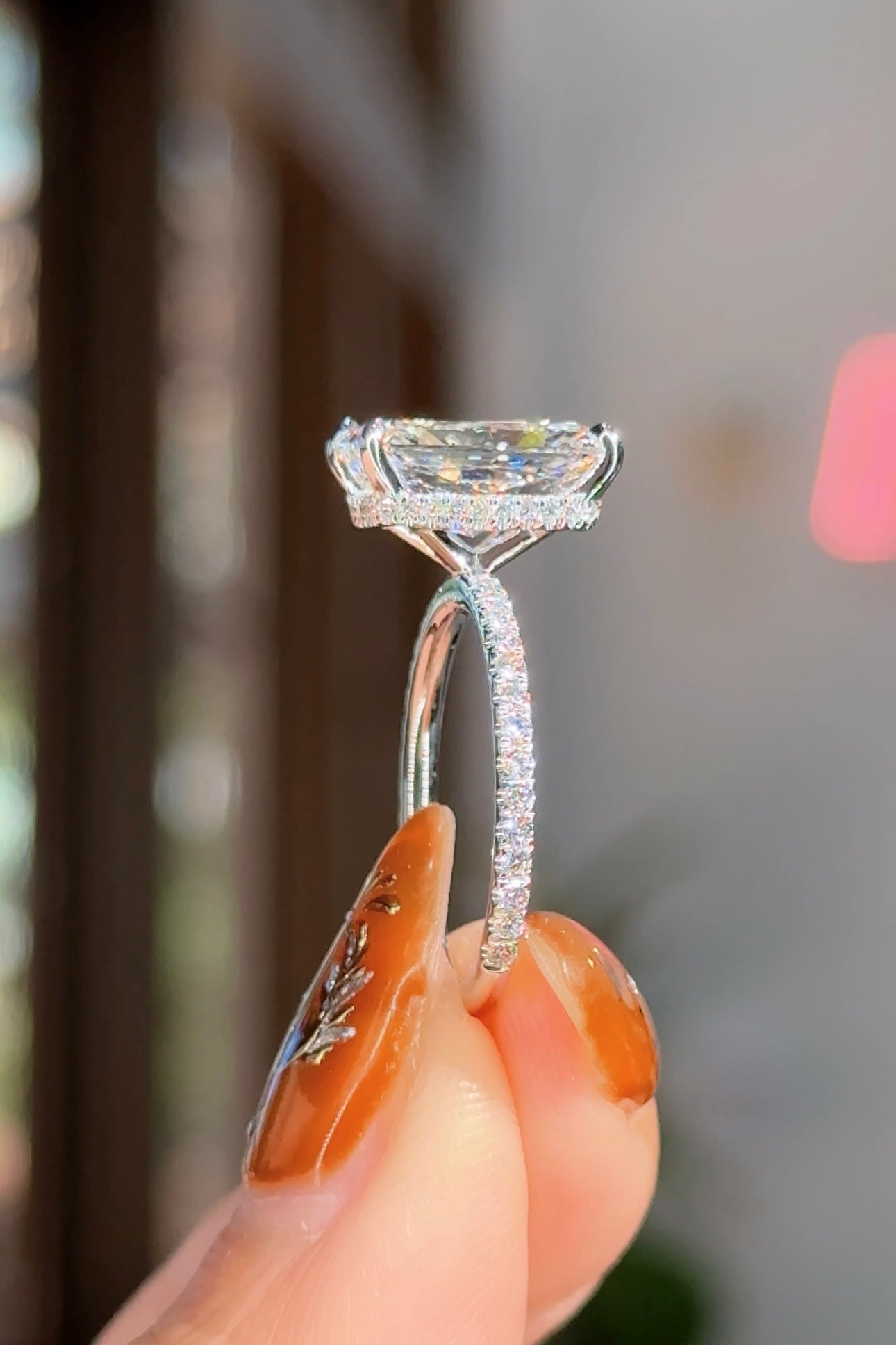 4.04ct D-VS1 Radiant Lab Diamond Stephanie