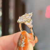 2.57ct D-VS1 Marquise Lab Diamond Sarah